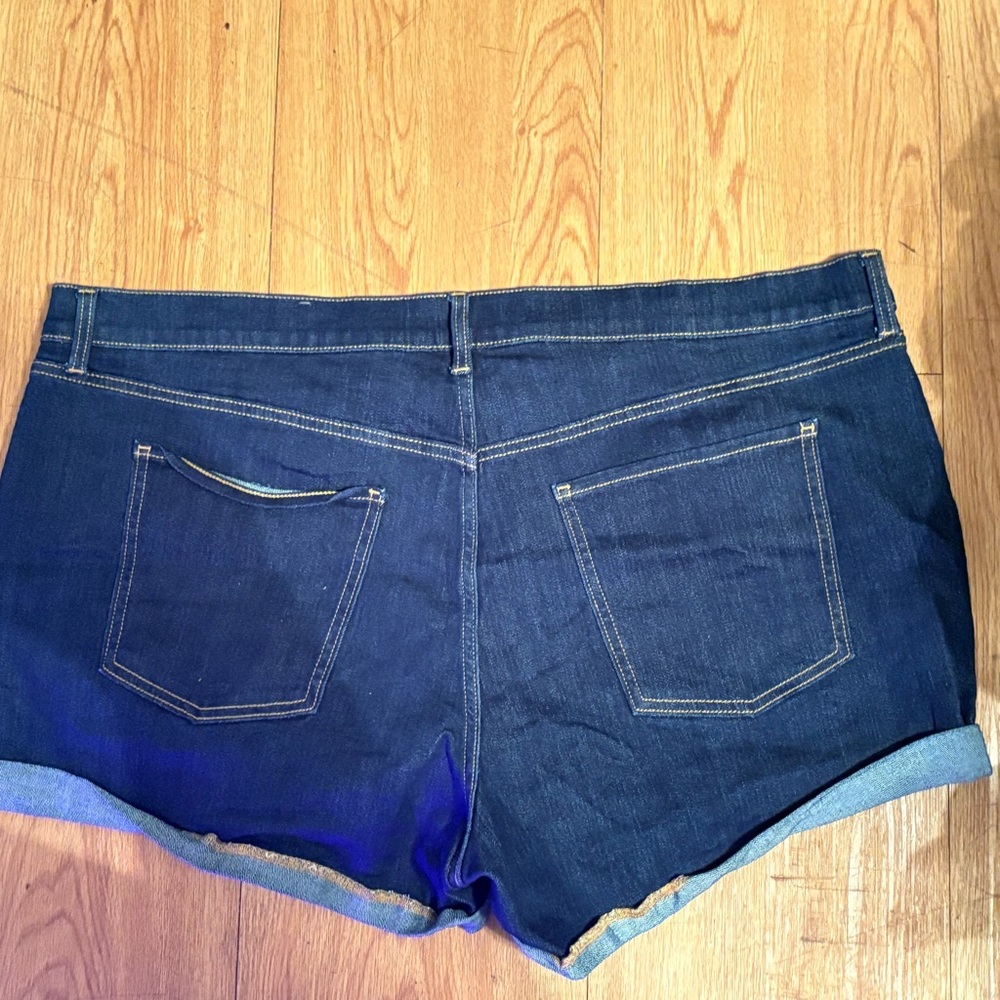 Old Navy Dark Blue Jean Shorts